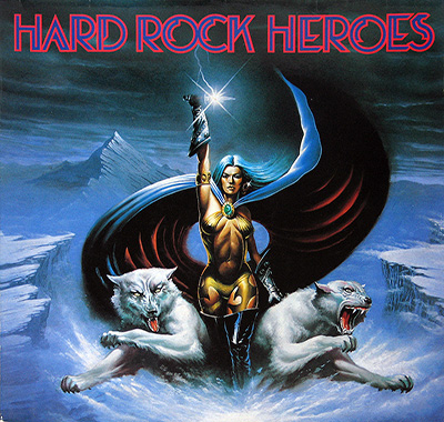 Hard Rock Heroes Club Edition album front cover vinyl record